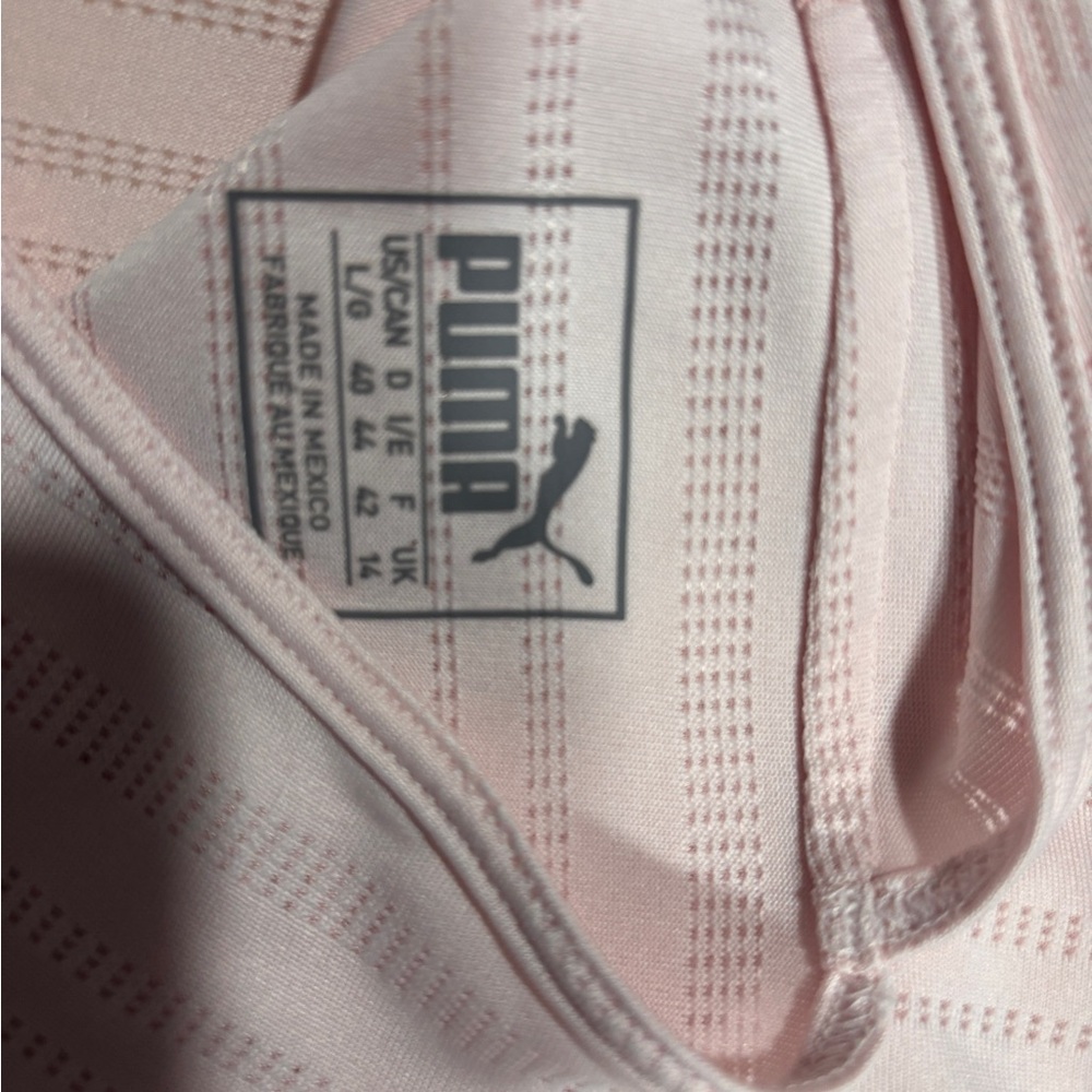 🔵 Puma Light Pink Racerback Tank - Picture 3 of 3